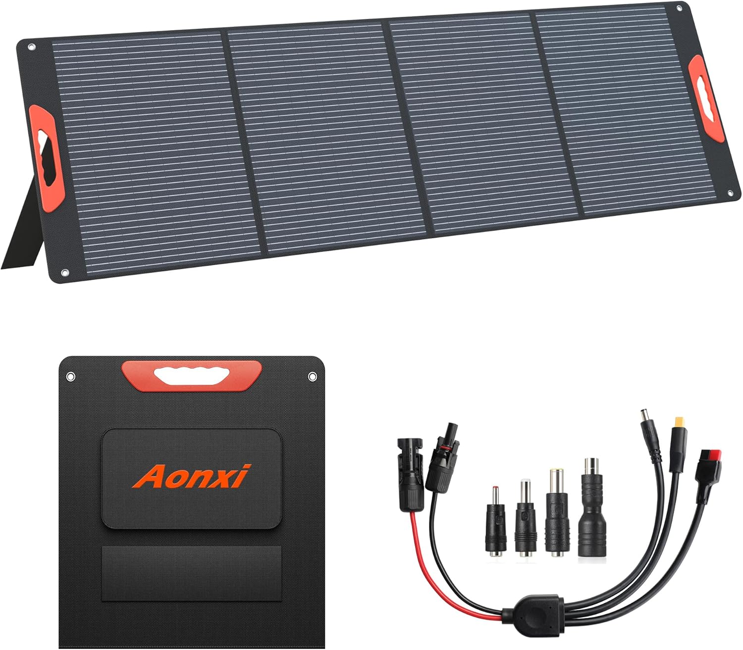 Portable Power Station - 240W Portable Solar Panels for Power