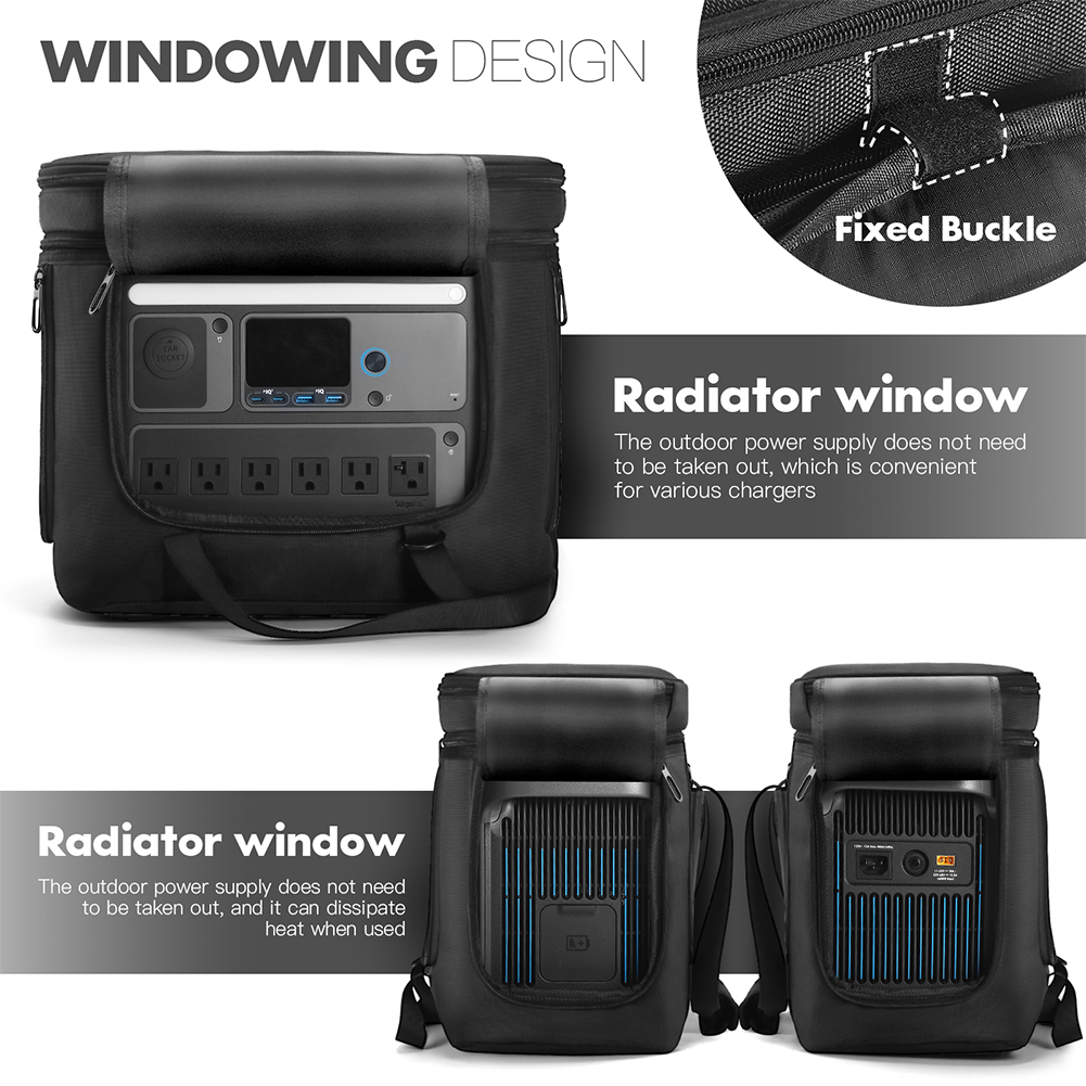 Portable Power Station - Power Station Bag forAnker SOLIX C1000