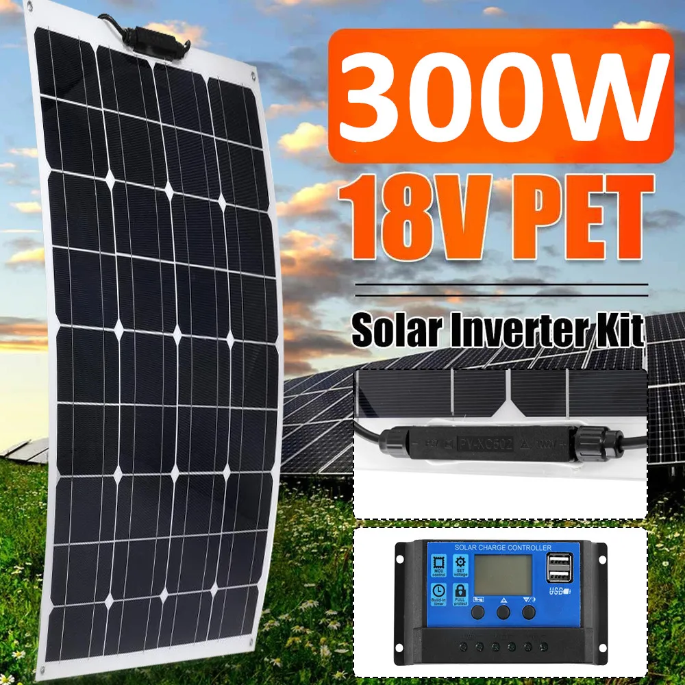 Solar Panel Monocrystalline - 300W Semi-flexible Solar Panel Monocrystalline Solar