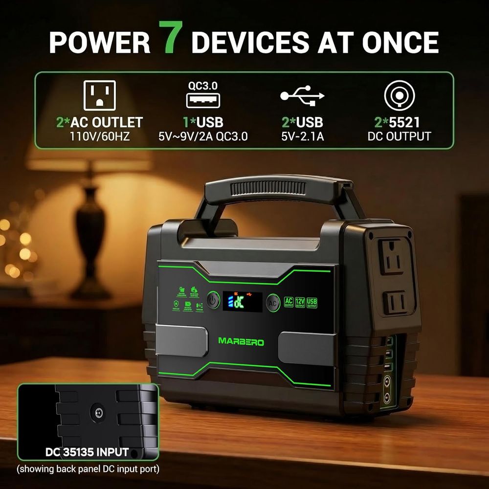 155Wh Portable Power Station w - đánh giá và giá Portable Power Station
