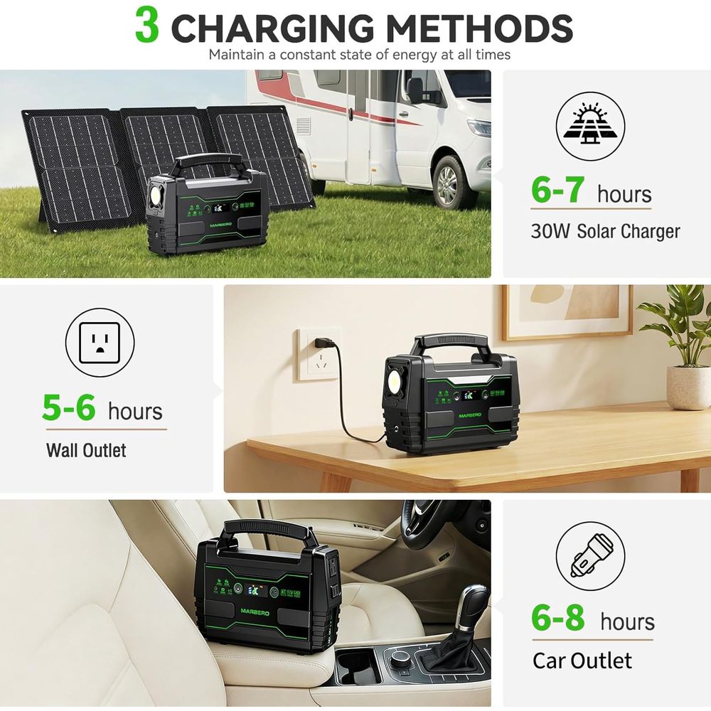 155Wh Portable Power Station w - đánh giá và giá Portable Power Station