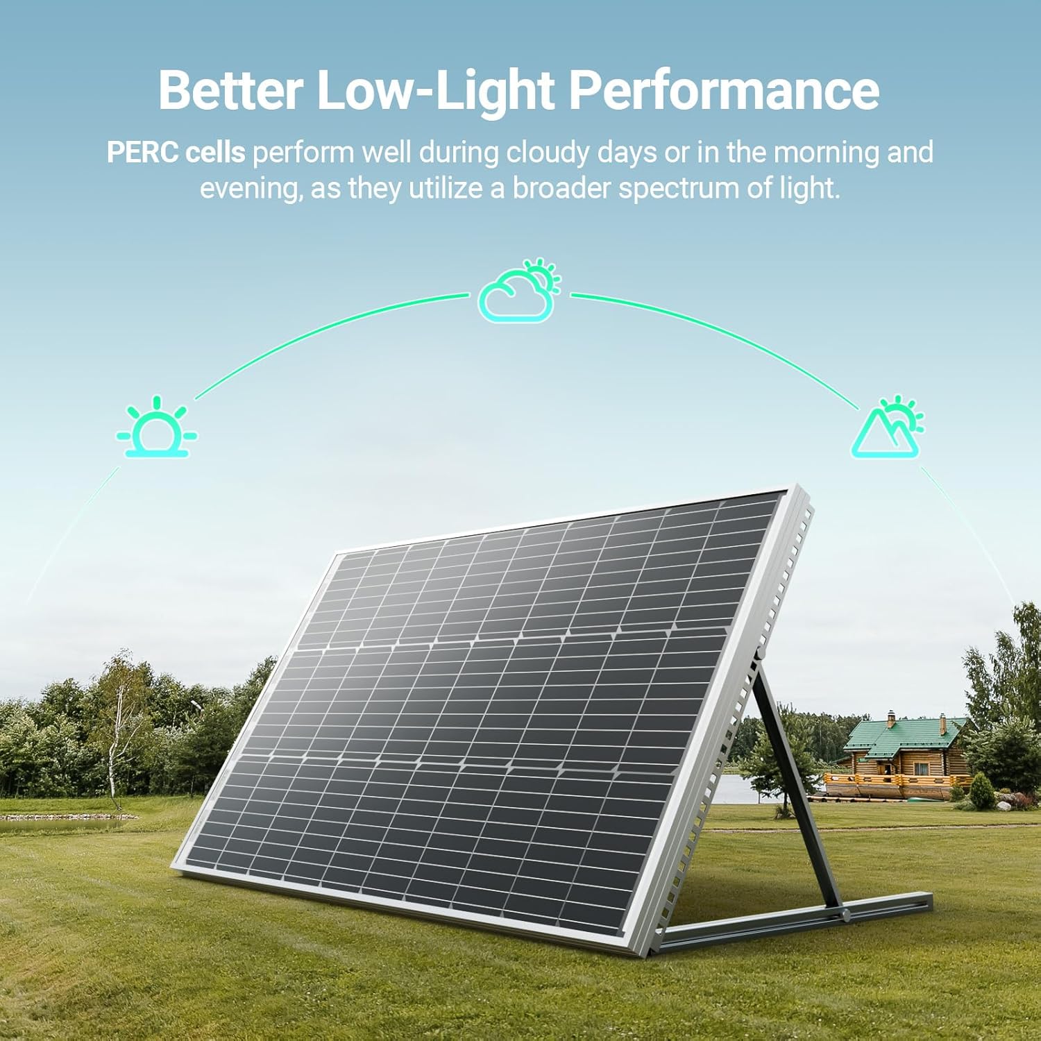 400W Bifacial 12V Monocrystall - đánh giá và giá Solar Panel Monocrystalline