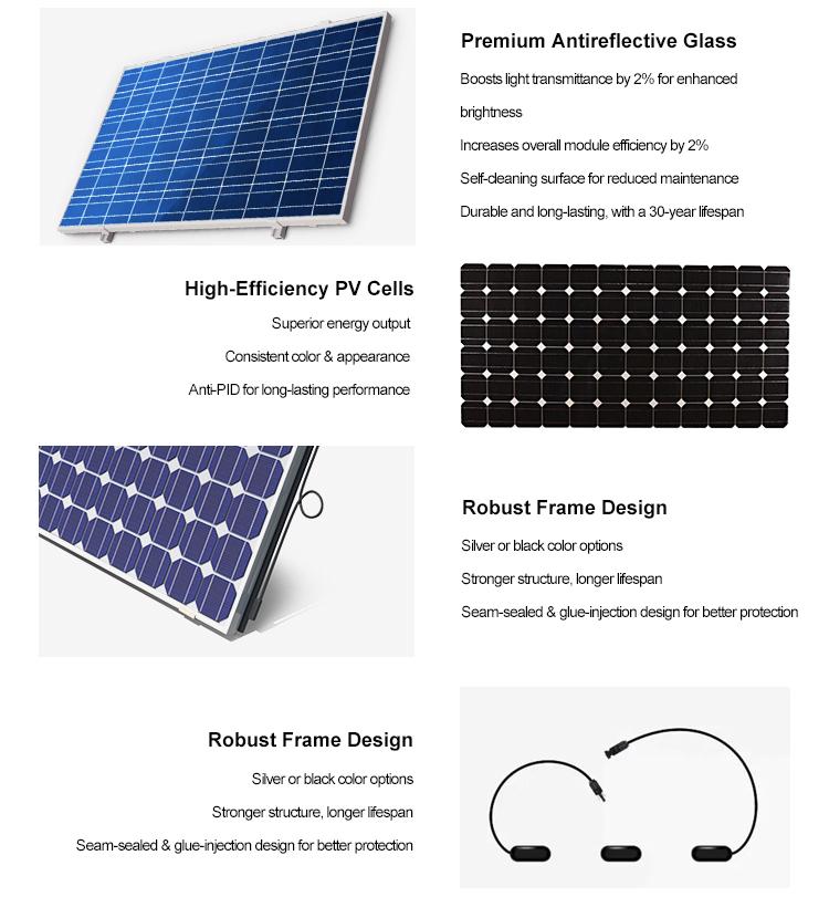 550W 600W Solar Panels Half Cu - đánh giá và giá Solar Panel Monocrystalline