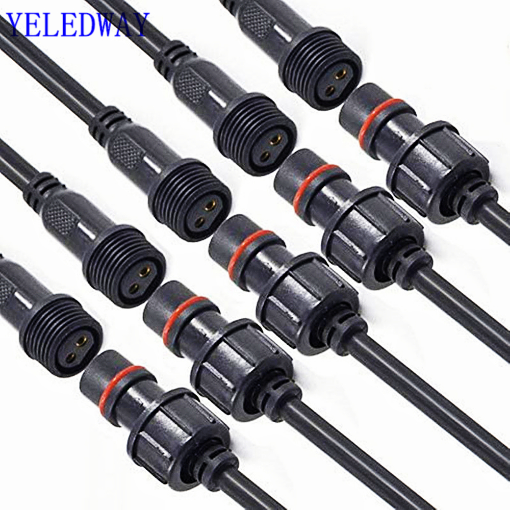 2pin DC LED Cable 1 Metre Exte - đánh giá và giá Cable Gland Waterproof